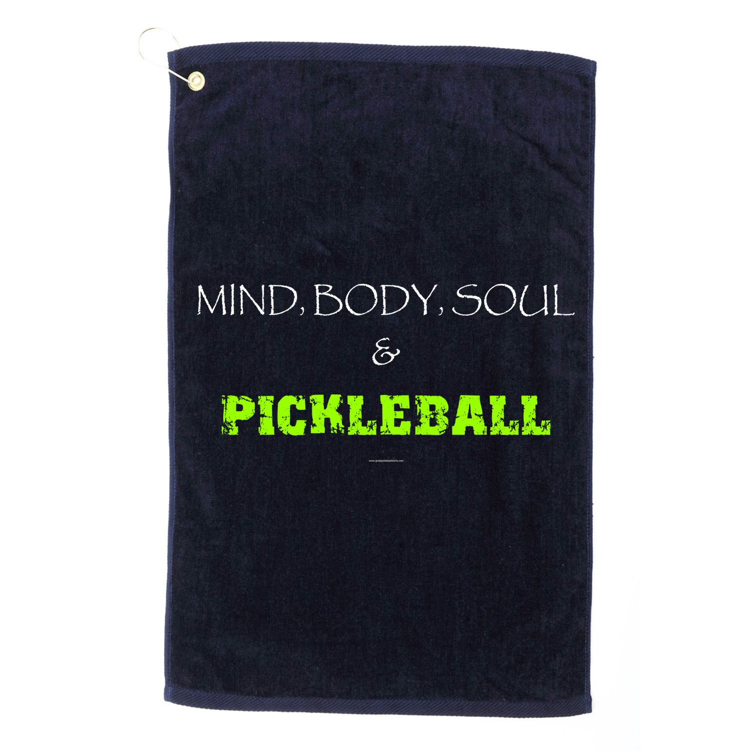Mind Body Soul Pickleball Golf Towel