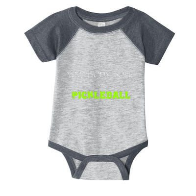 Mind Body Soul Pickleball Infant Baby Jersey Bodysuit