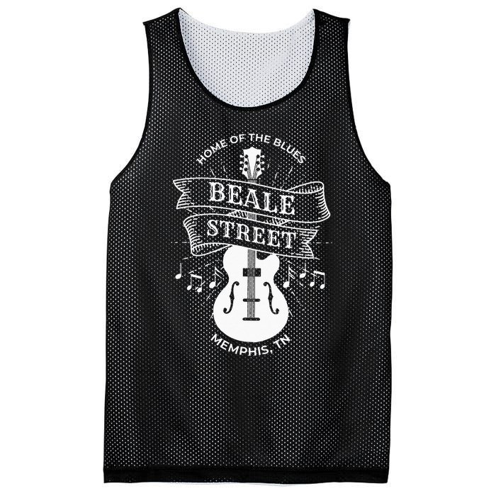 Memphis Beale Stree TN Blues Music Gift Mesh Reversible Basketball Jersey Tank