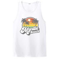 Myrtle Beach South Carolina Retro 70s Vintage Vacation Gift PosiCharge Competitor Tank