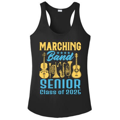 Marching Band Senior 2025 Musician Graduation Party Funny Gift Ladies PosiCharge Competitor Racerback Tank