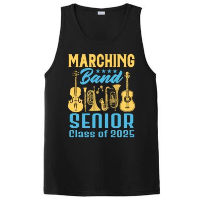 Marching Band Senior 2025 Musician Graduation Party Funny Gift PosiCharge Competitor Tank