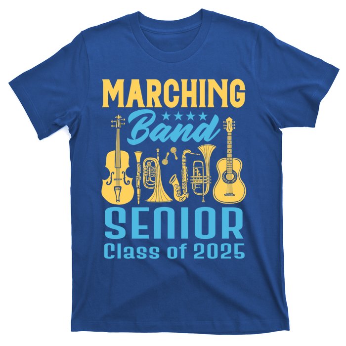 Marching Band Senior 2025 Musician Graduation Party Funny Gift T-Shirt