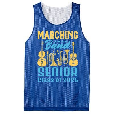 Marching Band Senior 2025 Musician Graduation Party Funny Gift Mesh Reversible Basketball Jersey Tank