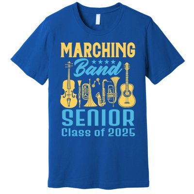 Marching Band Senior 2025 Musician Graduation Party Funny Gift Premium T-Shirt