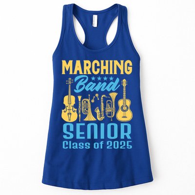 Marching Band Senior 2025 Musician Graduation Party Funny Gift Womens Tank Top
