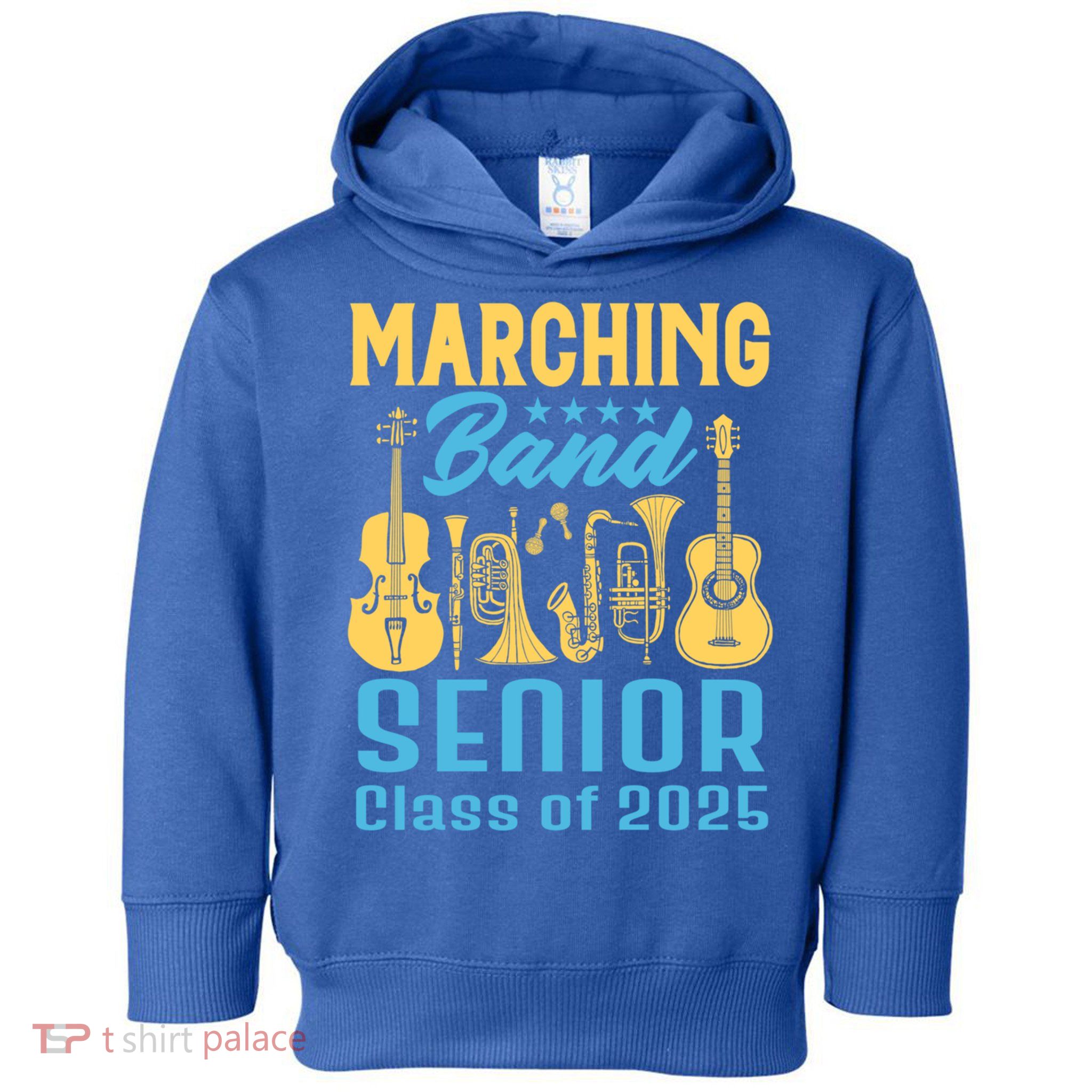 Marching Band Senior 2025 Musician Graduation Party Funny Gift Toddler Hoodie