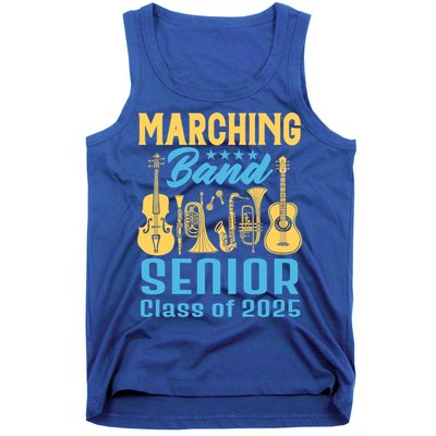 Marching Band Senior 2025 Musician Graduation Party Funny Gift Tank Top