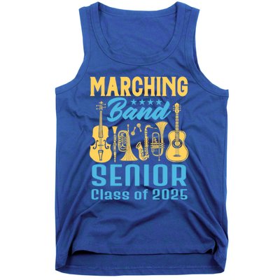 Marching Band Senior 2025 Musician Graduation Party Funny Gift Tank Top