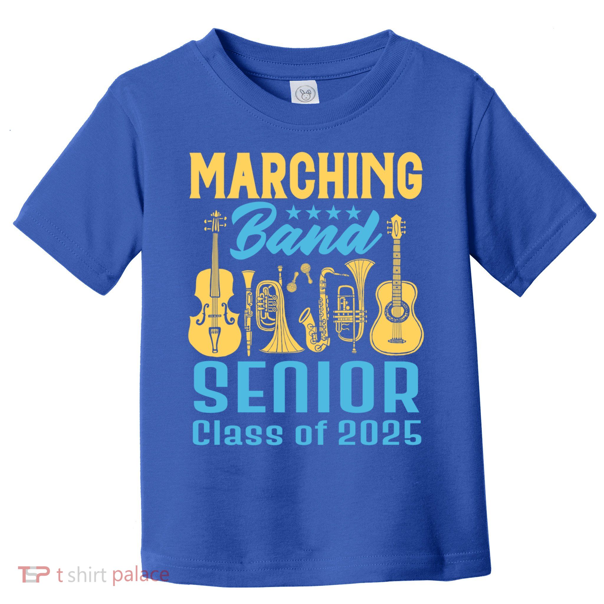 Marching Band Senior 2025 Musician Graduation Party Funny Gift Toddler T-Shirt