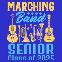 Marching Band Senior 2025 Musician Graduation Party Funny Gift Zip Tote Bag