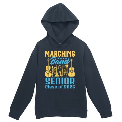 Marching Band Senior 2025 Musician Graduation Party Funny Gift Urban Pullover Hoodie