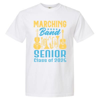 Marching Band Senior 2025 Musician Graduation Party Funny Gift Garment-Dyed Heavyweight T-Shirt