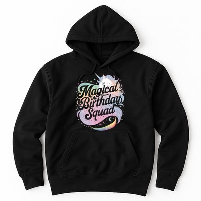 Magical Birthday Squad Unicorn Party Fun Hoodie