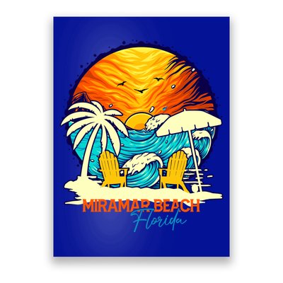 Miramar Beach Sunset Florida Vacation Couples Family Group Great Gift Poster