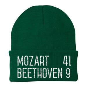 Mozart Beethoven Symphony Scoreboard Funny Classical Music Knit Cap Winter Beanie