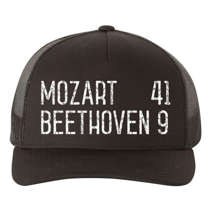 Mozart Beethoven Symphony Scoreboard Funny Classical Music Yupoong Adult 5-Panel Trucker Hat