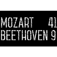 Mozart Beethoven Symphony Scoreboard Funny Classical Music Bumper Sticker