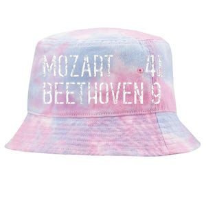 Mozart Beethoven Symphony Scoreboard Funny Classical Music Tie-Dyed Bucket Hat