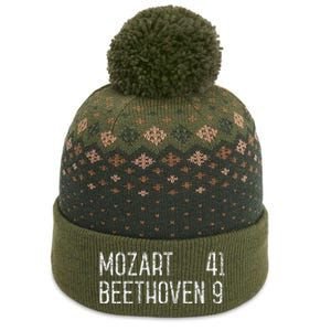 Mozart Beethoven Symphony Scoreboard Funny Classical Music The Baniff Cuffed Pom Beanie