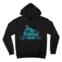 Mermaid Birthday Squad Party Matching Family Mermaid Lovers Hoodie