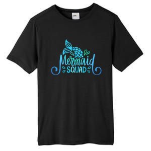 Mermaid Birthday Squad Party Matching Family Mermaid Lovers Tall Fusion ChromaSoft Performance T-Shirt