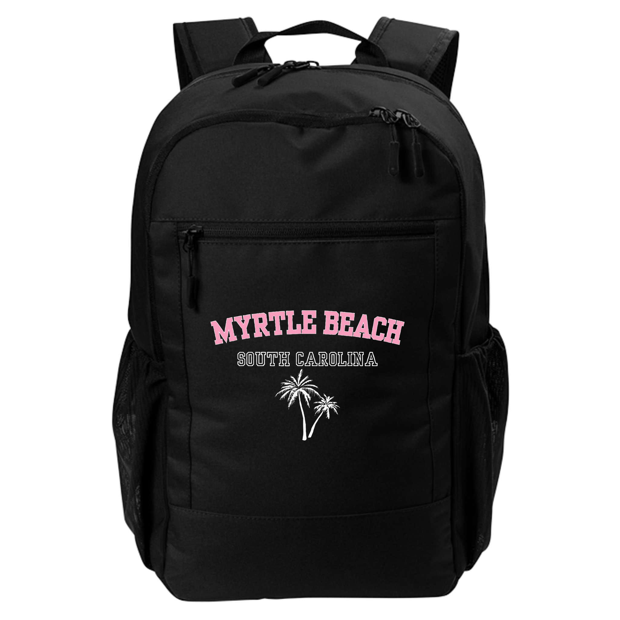 Myrtle Beach South Carolina Souvenir Palm Tree Holiday Backpack