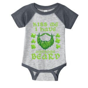 Me Beard St Patricks Day As, Dad And Daddy Gifts Infant Baby Jersey Bodysuit