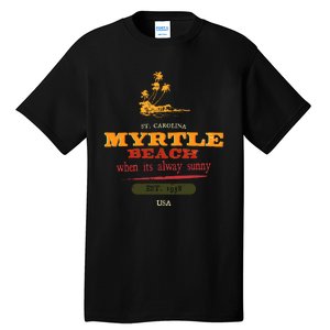 Myrtle Beach South Carolina Tall T-Shirt