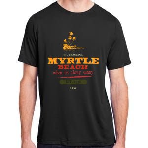 Myrtle Beach South Carolina Adult ChromaSoft Performance T-Shirt