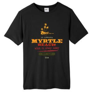 Myrtle Beach South Carolina Tall Fusion ChromaSoft Performance T-Shirt