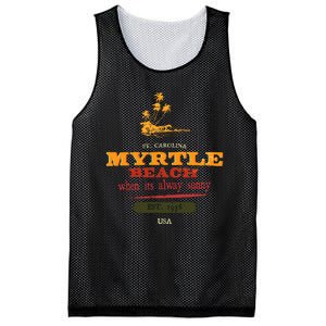 Myrtle Beach South Carolina Mesh Reversible Basketball Jersey Tank