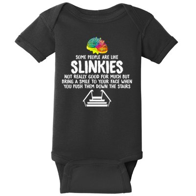 Mondello Black Slinkies Baby Bodysuit