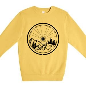 Mountain Bike Shirts MTB Cycling Bicycle Biking Shirts Gift Premium Crewneck Sweatshirt