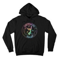 Mermaid Birthday Squad Party Matching Family Mermaid Lovers Hoodie