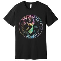 Mermaid Birthday Squad Party Matching Family Mermaid Lovers Premium T-Shirt