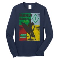 Manly Beach Sydney Australia Surfer Long Sleeve Shirt