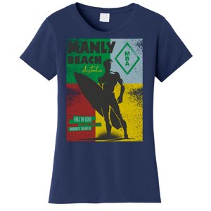 Manly Beach Sydney Australia Surfer Women's T-Shirt