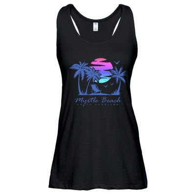 Myrtle Beach South Carolina Vacation Ladies Essential Flowy Tank