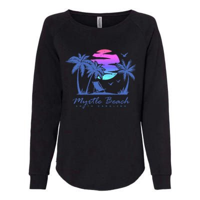 Myrtle Beach South Carolina Vacation Womens California Wash Sweatshirt