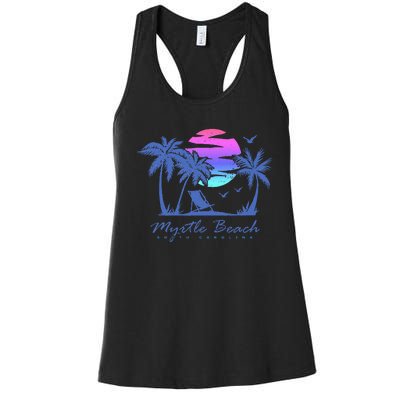 Myrtle Beach South Carolina Vacation Women's Racerback Tank