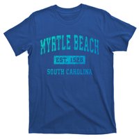 Myrtle Beach South Carolina Sc Vintage Established Sports Gift T-Shirt