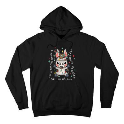 Mi Burrito Sabanero Mexican Funny Tuki Tuki Donkey Latino Tall Hoodie