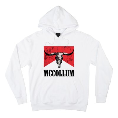 Mccollum Bull Skull Cute For Country Music Lover Hoodie