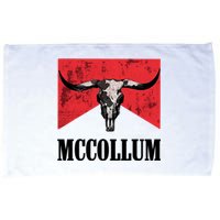 Mccollum Bull Skull Cute For Country Music Lover Microfiber Hand Towel