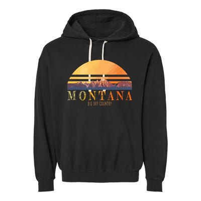 Montana Big Sky Country Garment-Dyed Fleece Hoodie