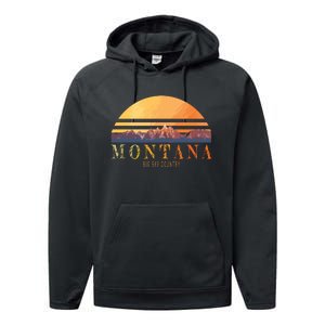 Montana Big Sky Country Performance Fleece Hoodie