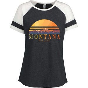 Montana Big Sky Country Enza Ladies Jersey Colorblock Tee