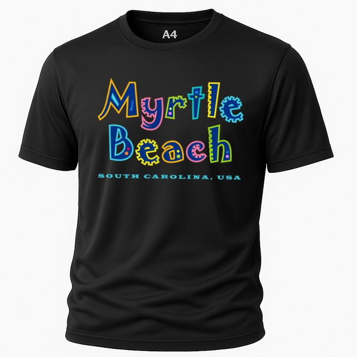 Myrtle Beach South Carolina Souvenir Cool Gift Cooling Performance Crew T-Shirt