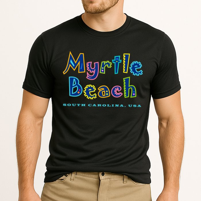 Myrtle Beach South Carolina Souvenir Cool Gift Cooling Performance Crew T-Shirt